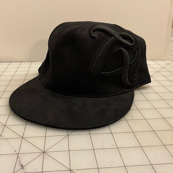 BUY ONE GET ONE FREE Embossed Embroidered TX Cap - Black Suede Style - Picture 7 of 7